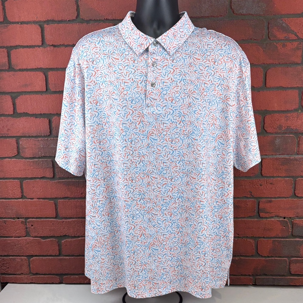Ben Hogan Shirt‎ Mens 2XL Polo Geometric